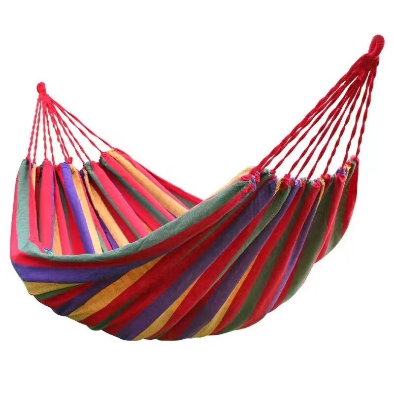 Cheap Goat Tents Single Size High Quality Best Selling Camping Hammock Cotton with Carrying Bag and Tie Rope   